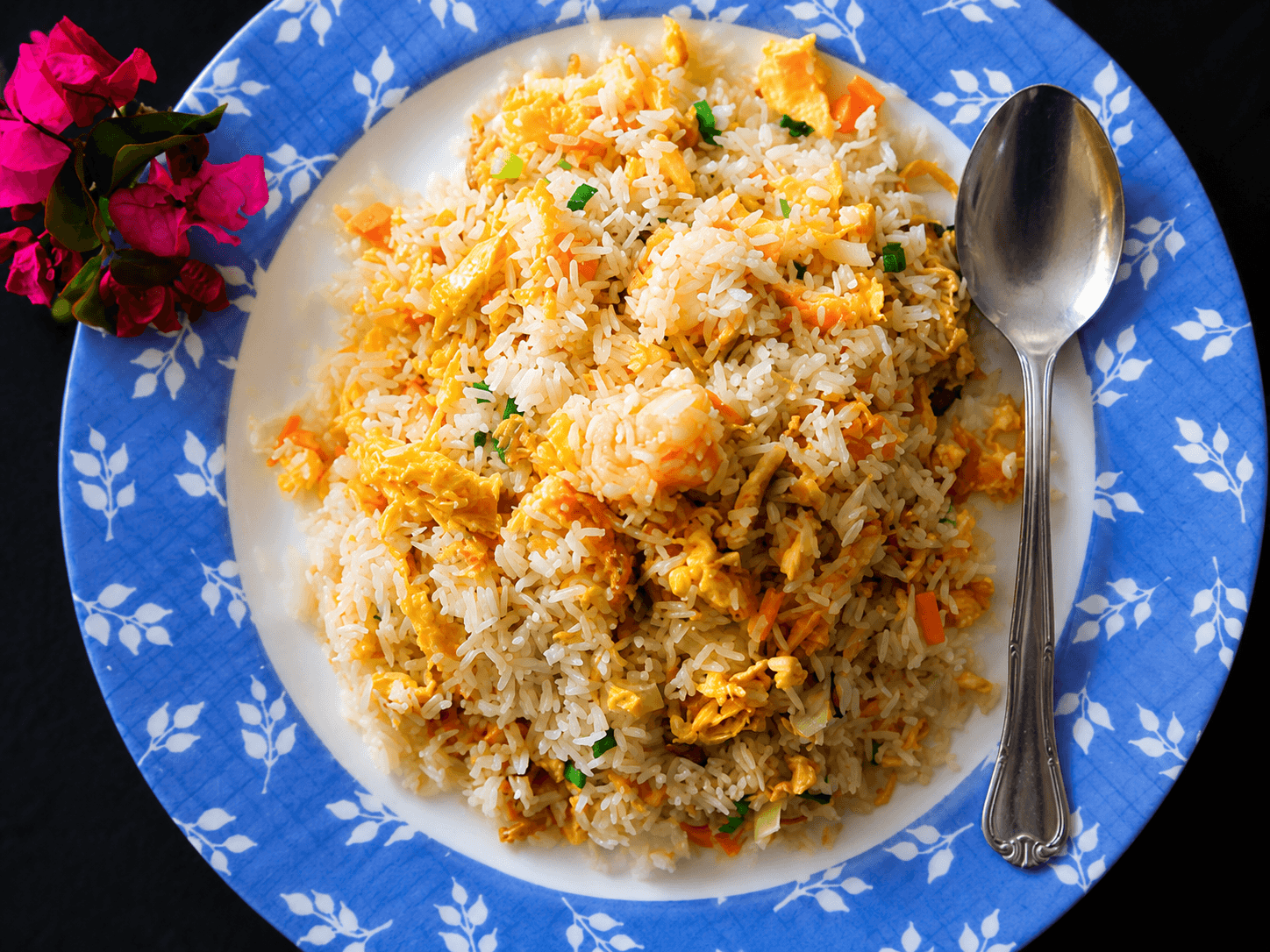 Arroz com Gambas no Hua Ta Li
