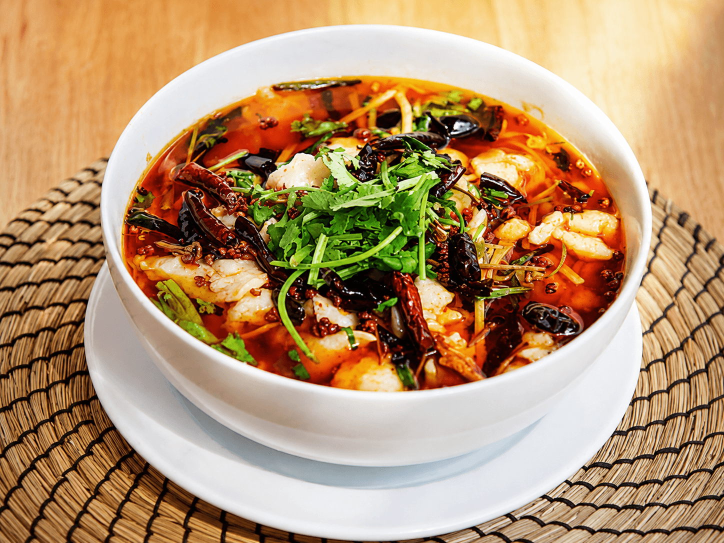 Peixe Picante Sichuan no Hua Ta Li